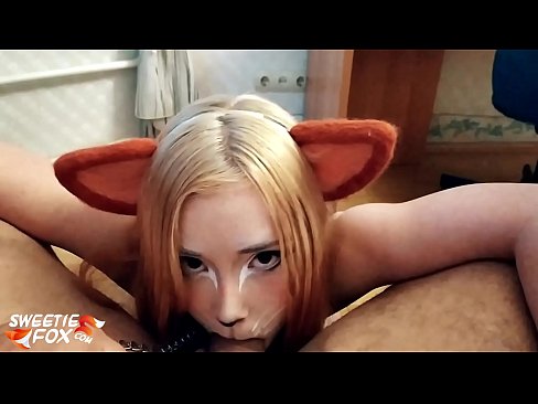 ❤️ Kitsune dîk û kum di devê xwe de dadiqurtîne Vîdyoyê porno li ku.pornohammer.ru ❤